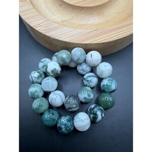 Tree Agate 8mm Bracelet